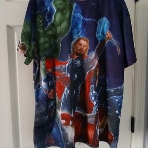 Marvel Avengers Short Sleeve Tee - Blue and Red